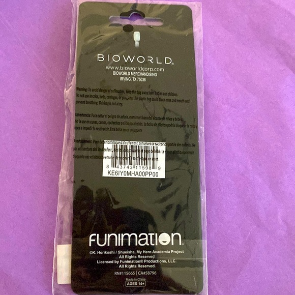 NWT My Hero Academia Izuku Midoriya Enamel Keychain - Picture 3 of 4